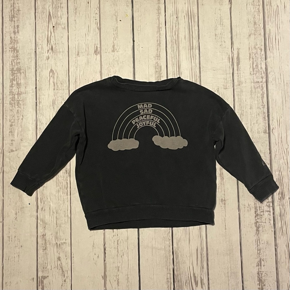 Bobo Choses Mad Happy Pullover Sweatshirt